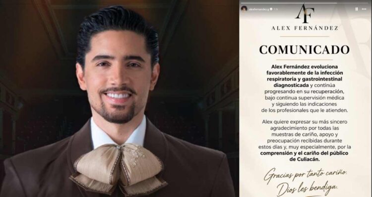 Alex Fernández estado de salud