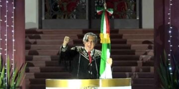 Américo Villarreal de Grito de Independencia