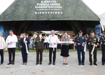 Américo Villarreal exposición militar Tampico