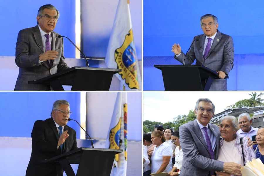 Américo Villarreal informe Ocampo