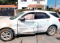 Aparatoso accidente vial Madero