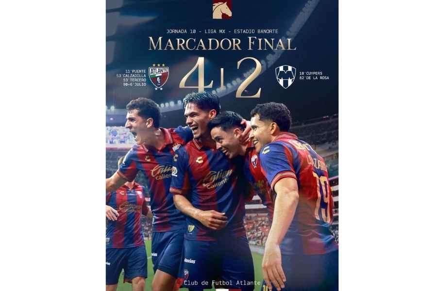 Atlante vence a Monterrey