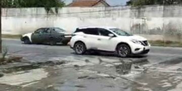 Avenida Solidaridad Matamoros lluvias