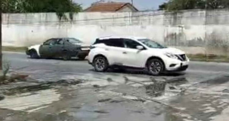 Avenida Solidaridad Matamoros lluvias