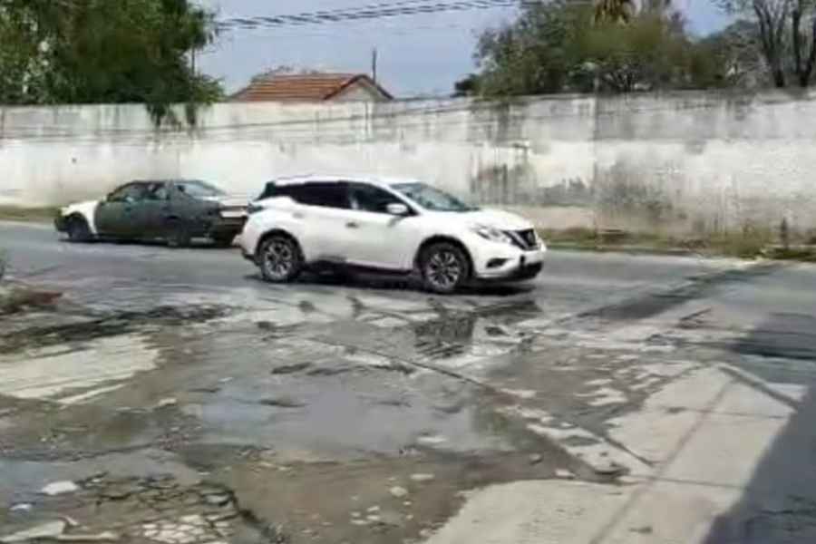 Avenida Solidaridad Matamoros lluvias