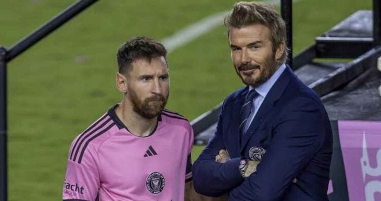 Beckham Balón de Oro Messi
