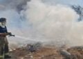 Bomberos incendio Nuevo Laredo