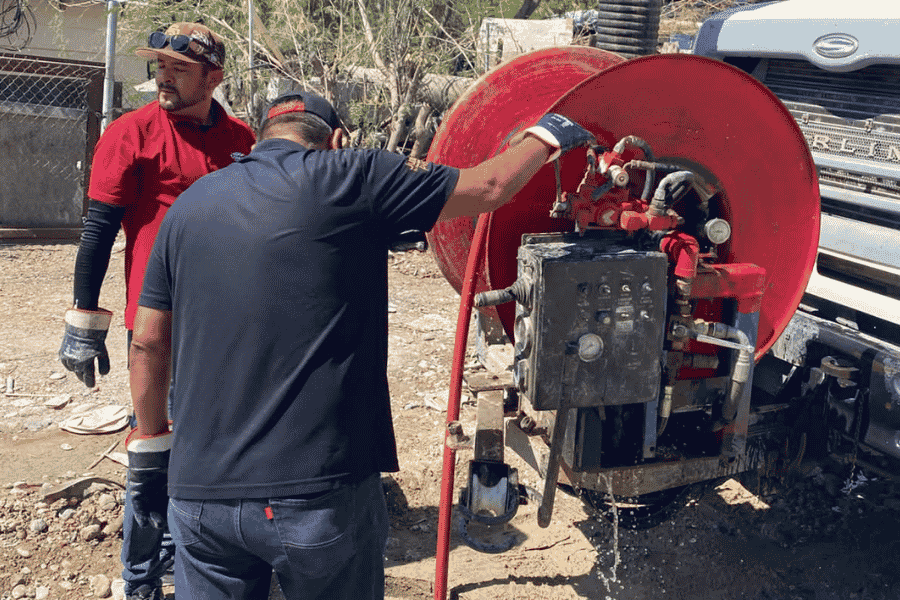 COMAPA trabajos Nuevo Laredo