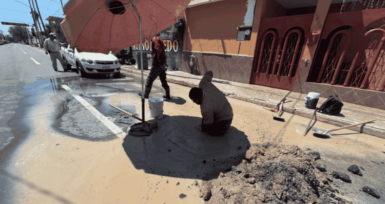 COMAPA trabajos Nuevo Laredo