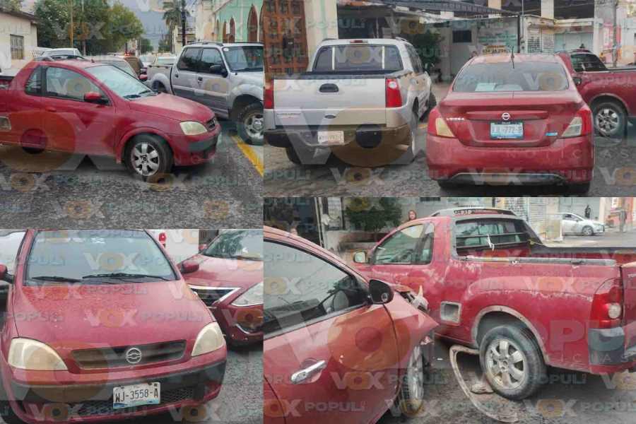 Cambio de carril choque en Victoria