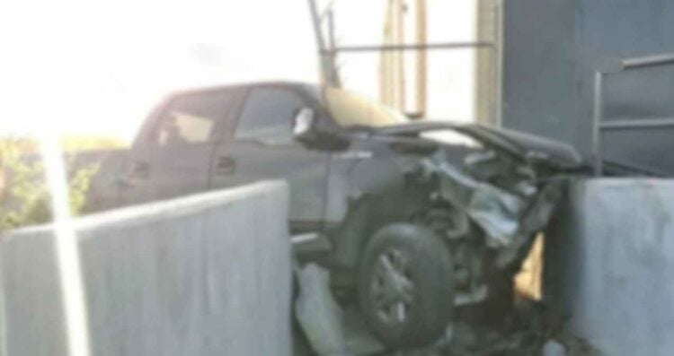 Camioneta barda Nuevo Laredo