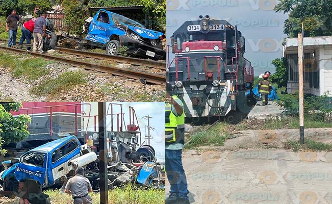 Camioneta de gas tren en Altamira