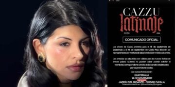 Cazzu Guatemala y Costa Rica