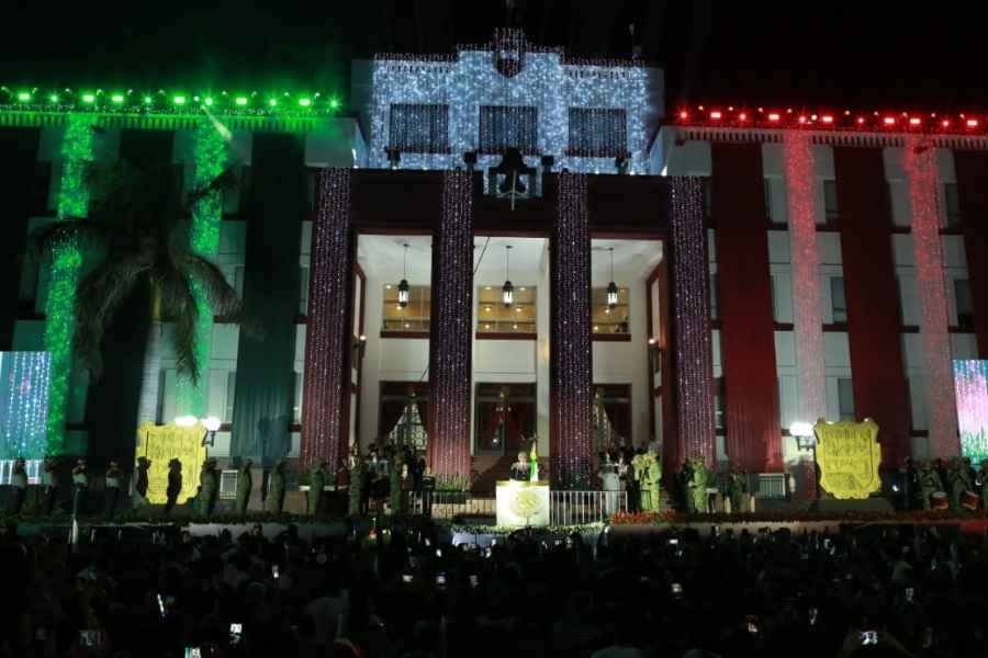 Ceremonias Grito Tamaulipas saldo blanco