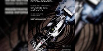 Checo Pérez Show Run Reforma