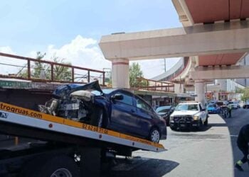 Choca Metro en Monterrey