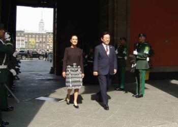 Claudia Sheinbaum presidente de Corea