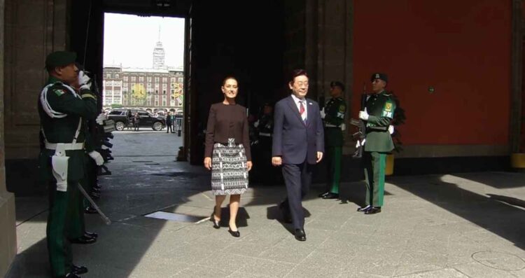 Claudia Sheinbaum presidente de Corea