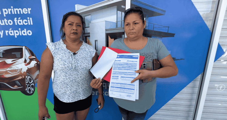 Clientes denuncian presunto fraude por pagos para vehículos en financiera de Tampico, Tamaulipas
