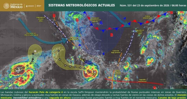 Clima 23 de septiembre