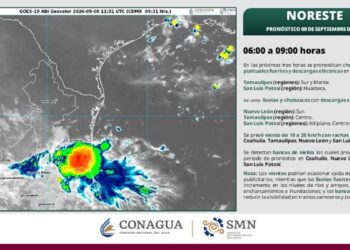 Clima 8 de septiembre Tamaulipas