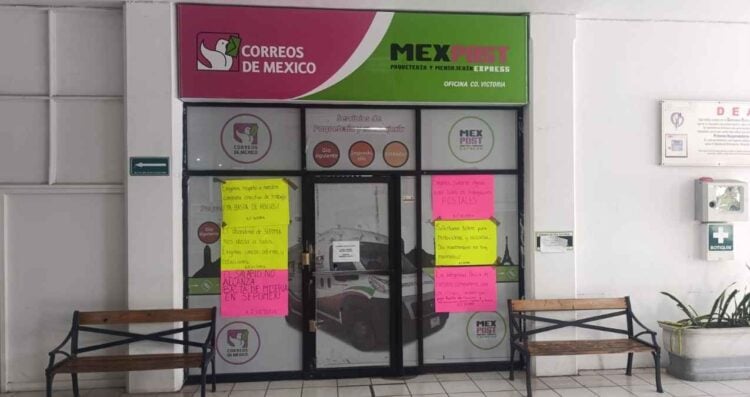 Correos de México protesta Victoria