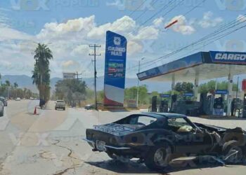 Corvette clásico choque en Victoria
