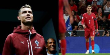 Cristiano Ronaldo concentración de Portugal