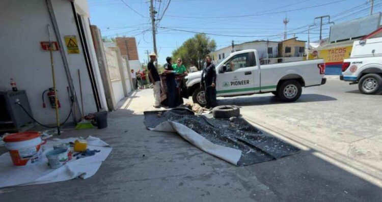Descarga eléctrica trabajador en Río Bravo