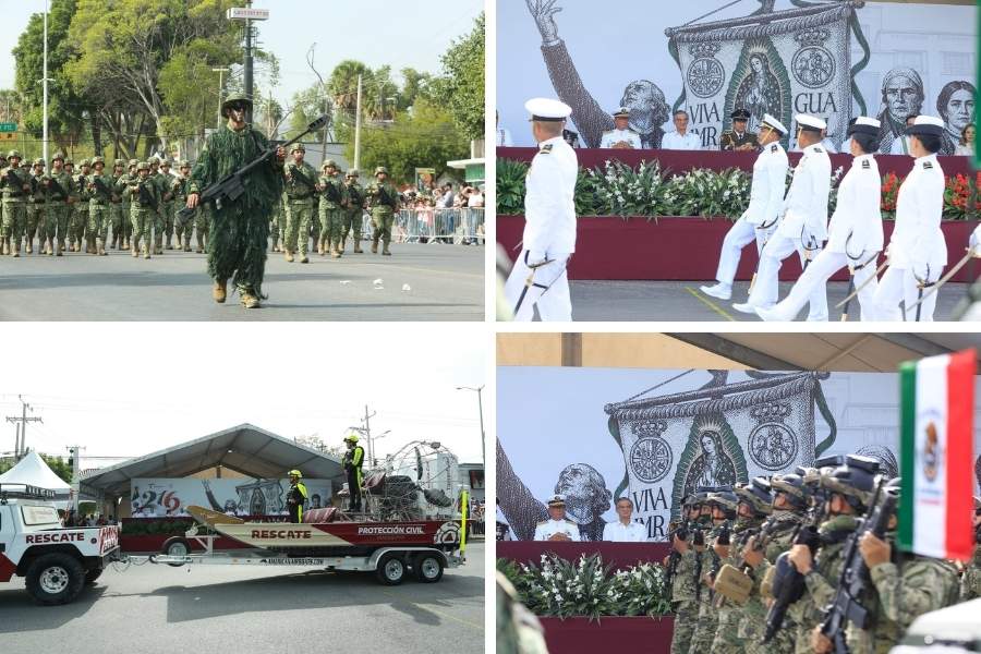 Desfile Cívico Militar Tamaulipas
