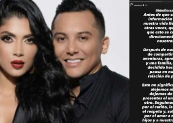 Edwin Luna y Kimberly separación