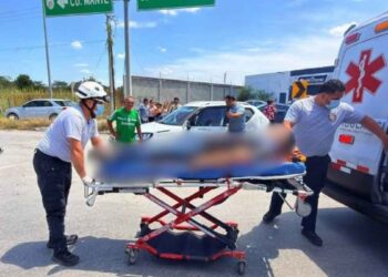 Encontronazo heridos en El Mante