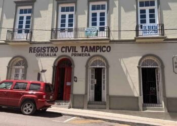 Falla eléctrica Registro Civil Tampico