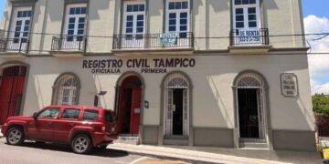 Falla eléctrica Registro Civil Tampico