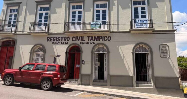 Falla eléctrica Registro Civil Tampico