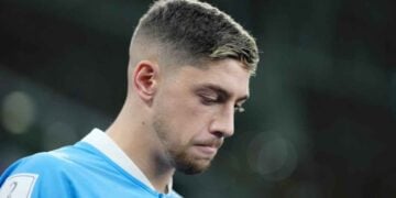 Federico Valverde lesión Uruguay