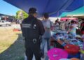 Guardia Estatal tianguis Padilla
