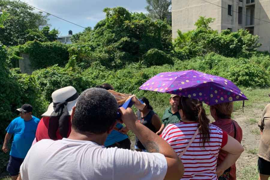 Hipódromo agua estancada en Madero (1)