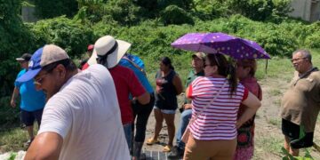 Hipódromo agua estancada en Madero