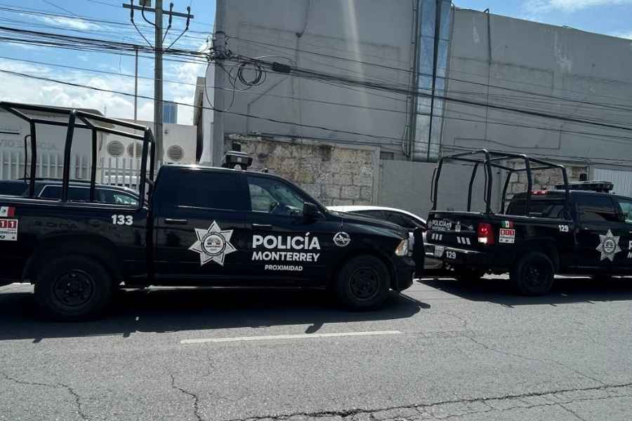 Hombre agresión en el Centro de Monterrey (1)