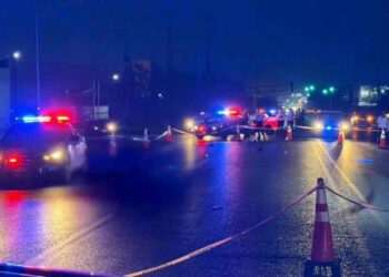 Hombre atropellado carretera García