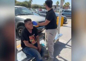 Hombre golpeado en Matamoros