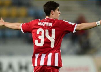 Armando “Hormiga” González entra de cambio en triunfo agónico del Olympiacos