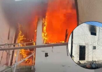 Incendio Apodaca habitación