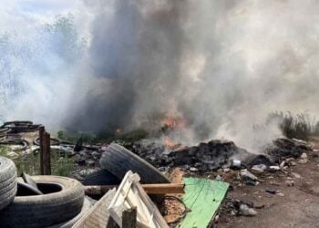 Incendio baldío Matamoros