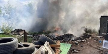 Incendio baldío Matamoros
