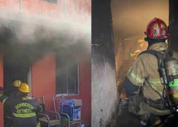 Incendio vivienda en Reynosa