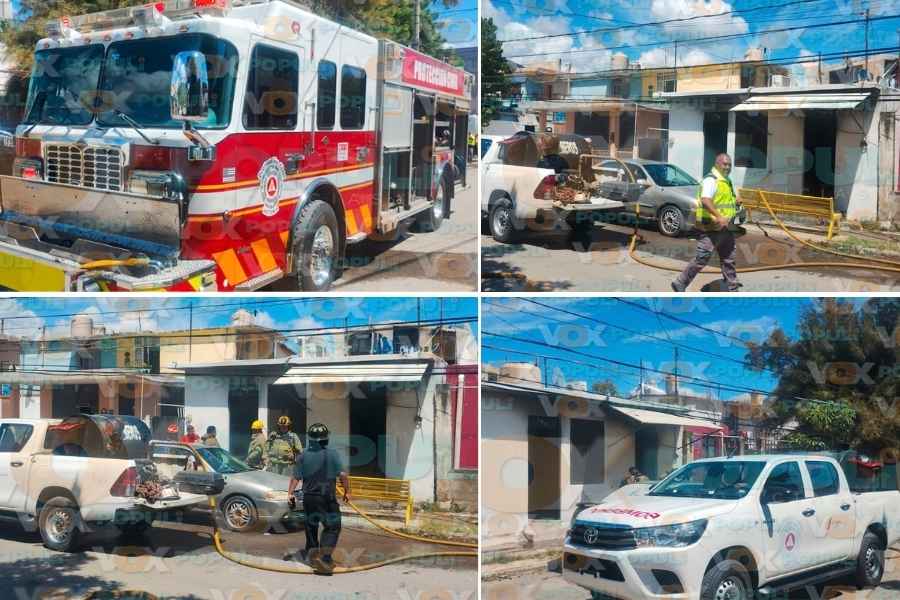 Incendio vivienda intoxicado Victoria