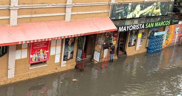 Inundaciones mercados de Tampico