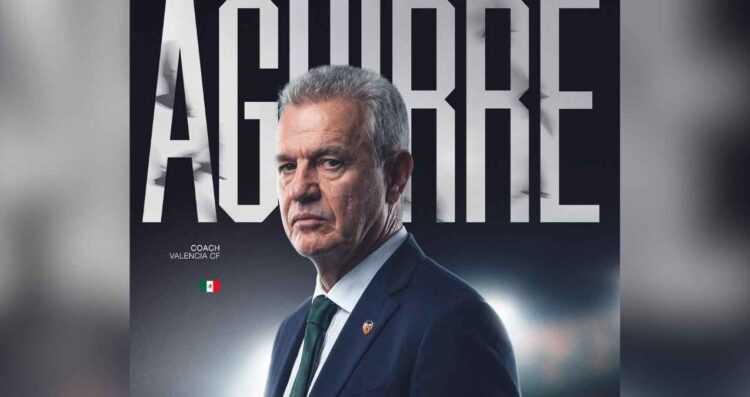 Javier Aguirre director técnico del Valencia